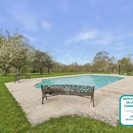 Ferienhaus La Sonnerie, Nature & Piscine Commune *